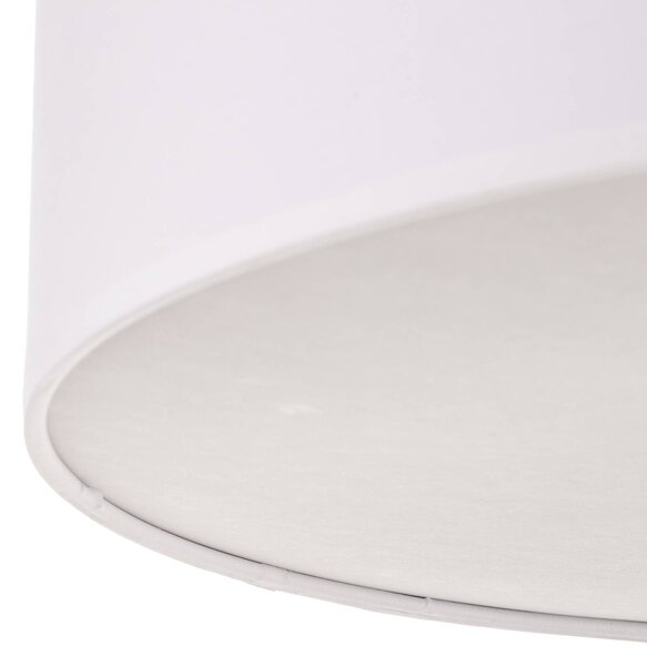 Lampa sufitowa Rondo TK Lighting, możliwość ściemniania, biały / opal, sypialnia, tkanina / materiał / jedwab, nowoczesny