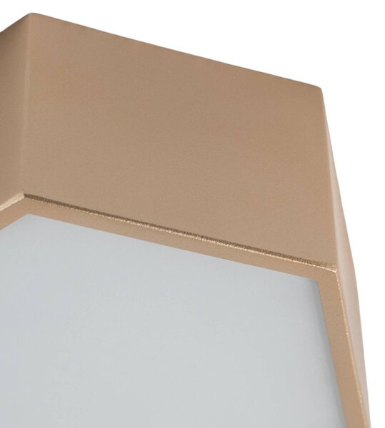 Lampa sufitowa LED Libre Argon, mosiężny / złoty, salon / jadalnia, metal