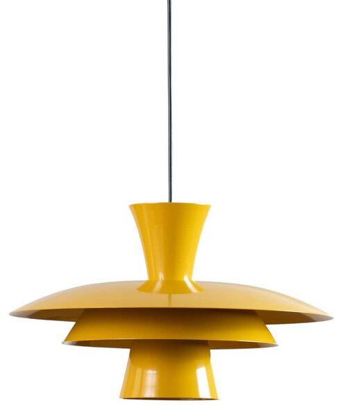 Lampa wisząca Plato Luminex, możliwość ściemniania, żółty / pomarańczowy, salon / jadalnia, metal, nowoczesny