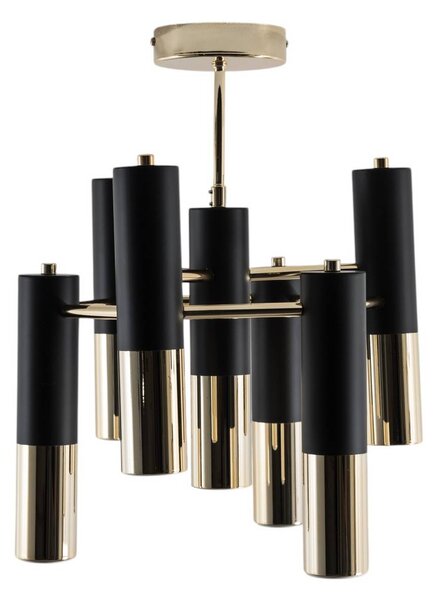 Lampa sufitowa Orino Domiluce, możliwość ściemniania, mosiężny / złoty, salon / jadalnia, metal, nowoczesny