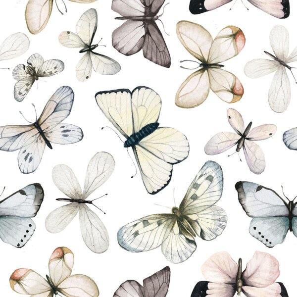 Tapeta dla dzieci - Butterflies