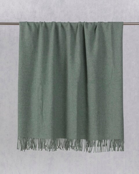 Pled Zelandia 140x200cm melange smoke green
