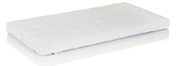 Materac dziecięcy Hevea Krzyś – lateksowo‑kokosowy 120×60‑140×70 cm dwustronny H3/H2, antyalergiczny pokrowiec