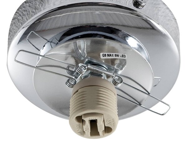 Lampa sufitowa Ufo Domiluce, możliwość ściemniania, biały / opal, salon / jadalnia, szkło, nowoczesny