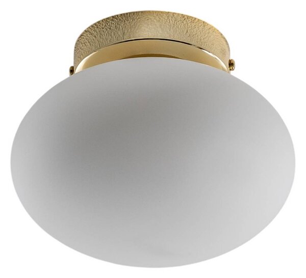 Lampa sufitowa Ufo Domiluce, możliwość ściemniania, biały / opal, salon / jadalnia, szkło, nowoczesny