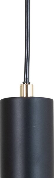 Lampa wisząca Orino Domiluce, możliwość ściemniania, mosiężny / złoty, salon / jadalnia, metal, nowoczesny