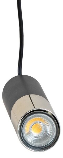 Lampa wisząca Orino Domiluce, możliwość ściemniania, mosiężny / złoty, salon / jadalnia, metal, nowoczesny