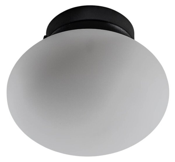 Lampa sufitowa Ufo Domiluce, możliwość ściemniania, biały / opal, salon / jadalnia, szkło, nowoczesny