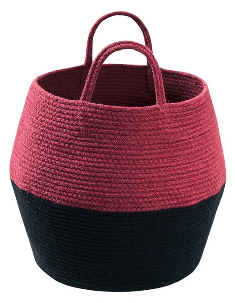 Kosz na zabawki Zoco Ash Black/Aubergine