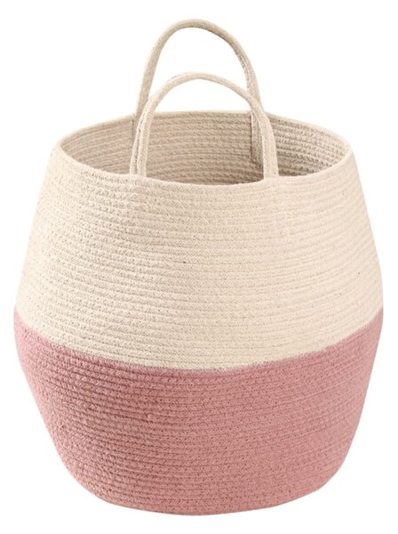 Kosz na zabawki Zoco Ash Rose/Natural