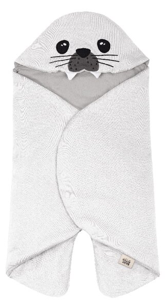 Baby Bites Kocyk 70 x 34 cm Seal white