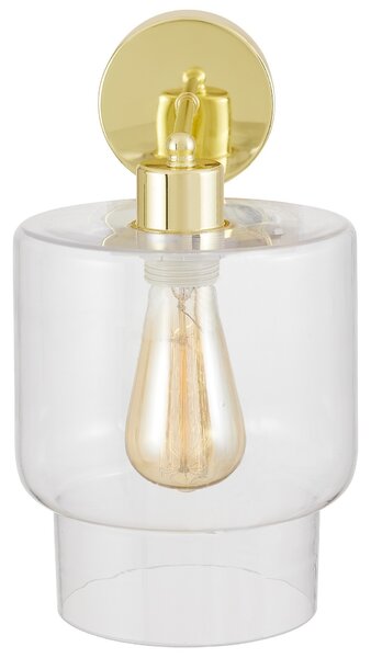LAMPA ŚCIENNA KINKIET NOWOCZESNY KLASYCZNY ZŁOTY MORO 1C