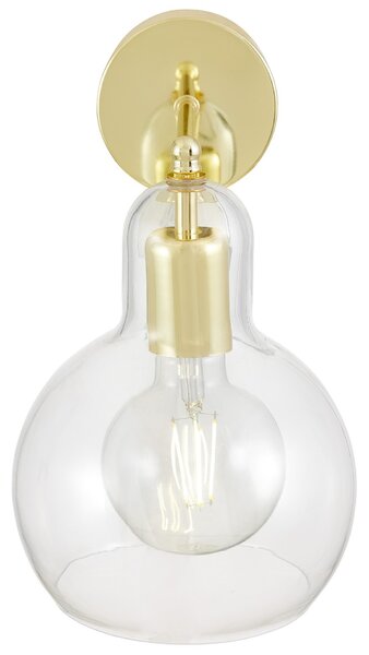 LAMPA ŚCIENNA KINKIET NOWOCZESNY KLASYCZNY ZŁOTY MORO 1A