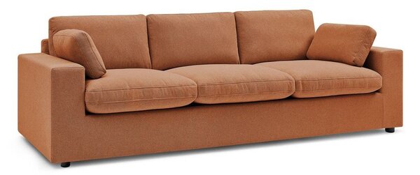 Pomarańczowa sofa 250 cm Belair – Bobochic Paris