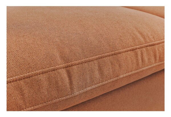 Pomarańczowa sofa 250 cm Belair – Bobochic Paris