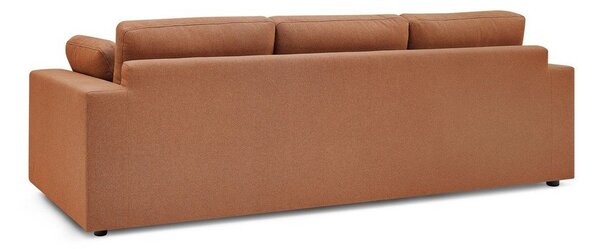 Pomarańczowa sofa 250 cm Belair – Bobochic Paris