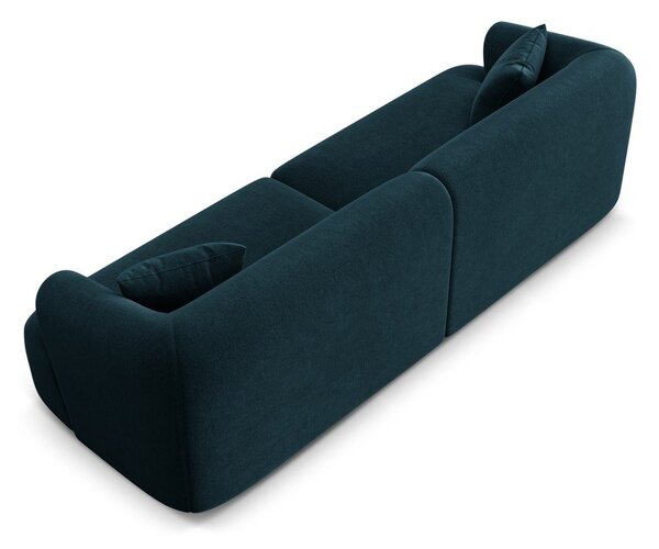 Morska aksamitna sofa 255 cm Campi – Cosmopolitan Design
