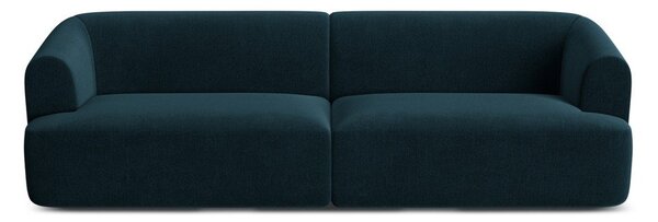 Morska aksamitna sofa 255 cm Campi – Cosmopolitan Design