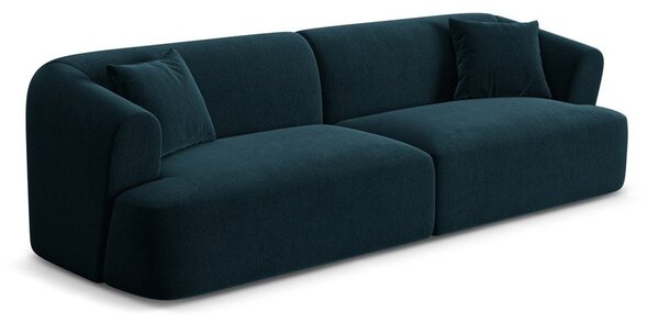 Morska aksamitna sofa 255 cm Campi – Cosmopolitan Design