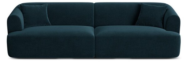 Morska aksamitna sofa 255 cm Campi – Cosmopolitan Design