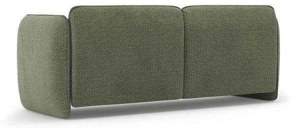 Zielona sofa z tkaniny szenilowej 204 cm Georgia – Micadoni