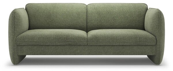 Zielona sofa z tkaniny szenilowej 204 cm Georgia – Micadoni