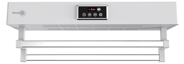 Suszarka do ręczników z dezynfekcją UV, łazienka lub kuchnia, ścienny, 60 cm, 450W, ElectricSun Standard biały
