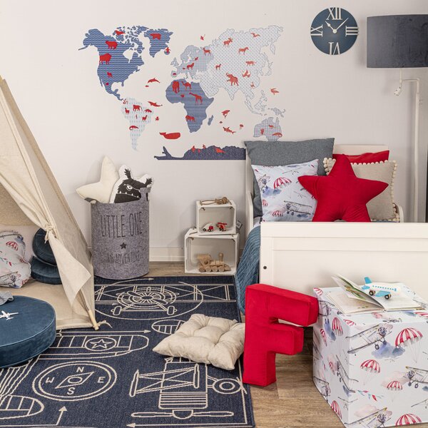 Dywan Aeroplane blue 120x170 cm