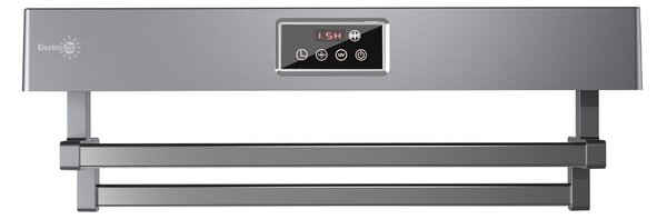Suszarka do ręczników z dezynfekcją UV, łazienka lub kuchnia, ścienny, 60 cm, 450W, ElectricSun Standard Szary