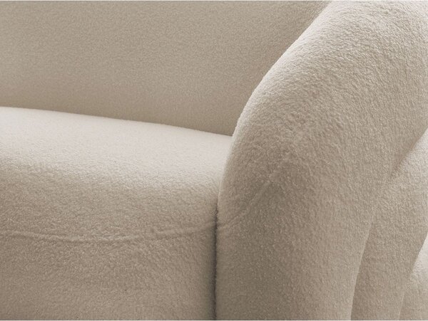 Beżowa sofa z materiału bouclé 193 cm Elina – Bobochic Paris