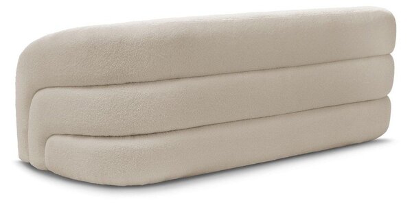 Beżowa sofa z materiału bouclé 193 cm Elina – Bobochic Paris