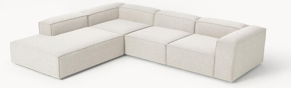 Narożna sofa modułowa Bouclé XL Lennon (4-osobowa)