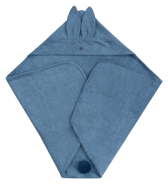 Bambusowy ręcznik dla dzieci Króliczek Denim
