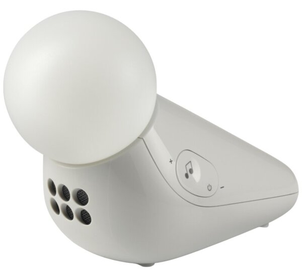 Lampka nocna dla dzieci z dźwiękiem bezprzewodowa MOTOROLA S1 Light and Sound Soother Biały
