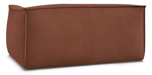 Pomarańczowa sztruksowa sofa 170 cm Giorgia – Bobochic Paris
