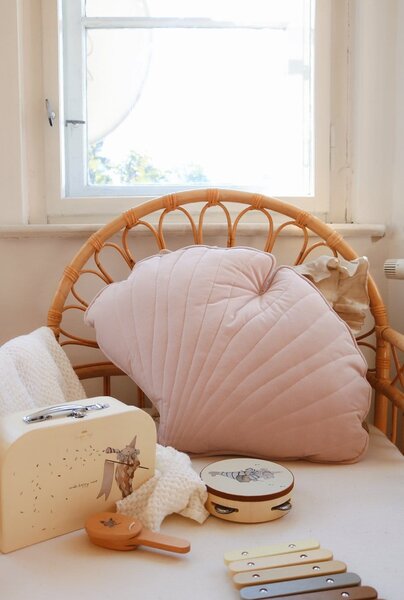 Poduszka liść miłorzębu "Powder pink"