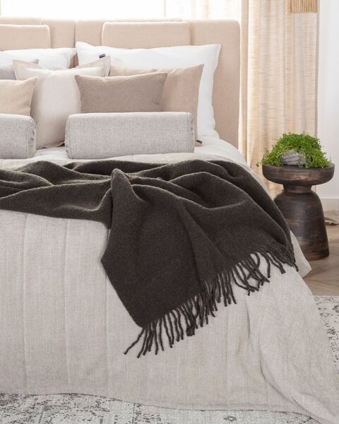 Pled Boucle 140x200cm laurel green