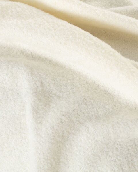 Pled Boucle 140x200cm white cream