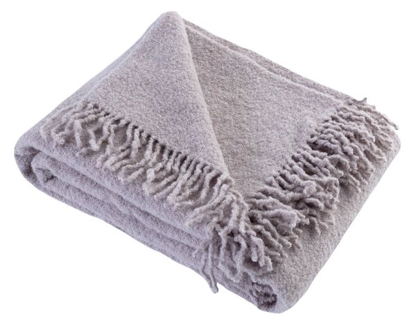 Pled Boucle 140x200cm light grey