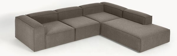 Narożna sofa modułowa Bouclé XL Lennon (4-osobowa)