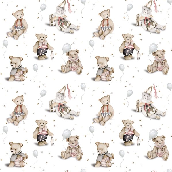 Tapeta do pokoju dziecka Teddy Bears small