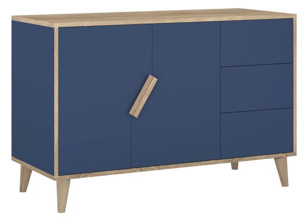 Drewniana komoda dla dziecka Tutu Blue