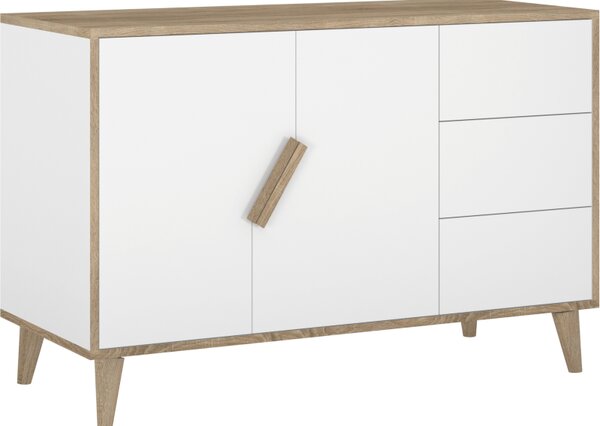 Drewniana komoda dla dziecka Tutu White