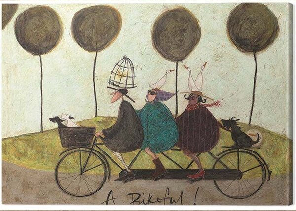 Obraz na płótnie Sam Toft - A Bikeful