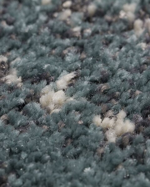 Dywan Modern Teal blue/dark grey 160x230cm