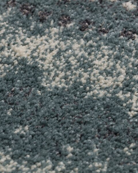 Dywan Modern Teal blue/dark grey 160x230cm