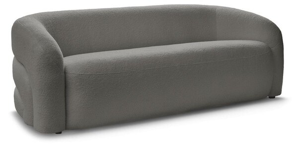 Szara sofa z materiału bouclé 193 cm Elina – Bobochic Paris