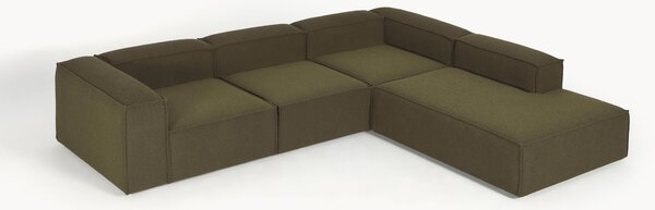 Narożna sofa modułowa Bouclé XL Lennon (4-osobowa)