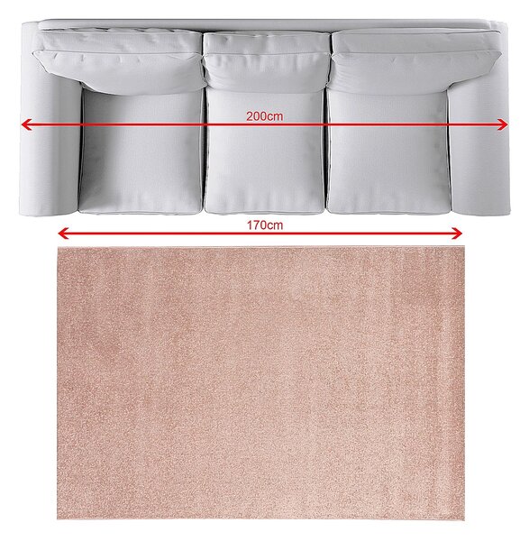 Dywan Casino soft rose 120x170cm