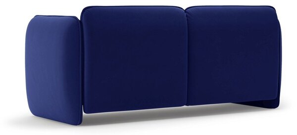 Niebieska aksamitna sofa 168 cm Georgia – Micadoni